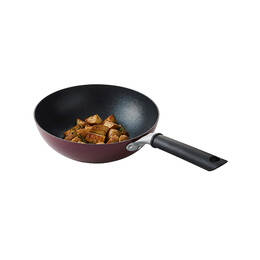 Chảo Sâu Lòng Chống Dính Beet Marble 30Cm - 3 Màu (Đỏ Rượu, Vân Đá, Xám) - Locknlock - LED4306